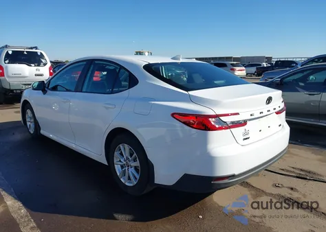 2025 Toyota Camry Le from USA, damaged, VIN 4T1DAACK7SU617033